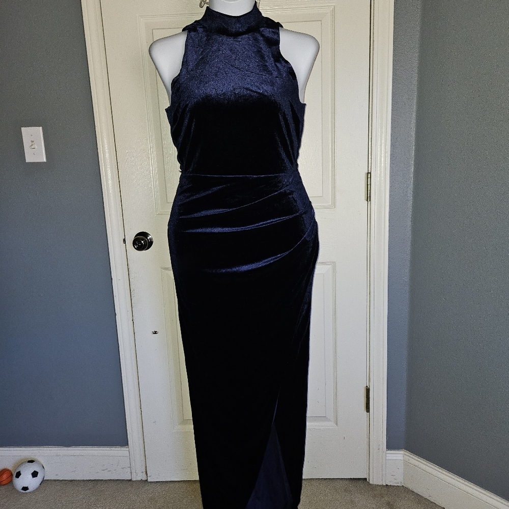 Blue cocktail dress sz. L